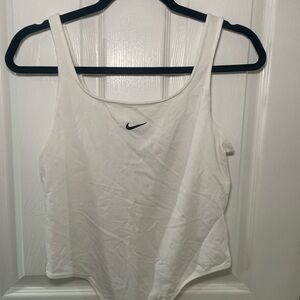 Nike White Tank Top bodysuit
